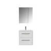 Tiger Boston Badkamermeubelset 60cm Softclose Hoogglans wit met spiegelkast. Glanzend witte polybeton wastafel en chromen grepen SW106760 Tiger Boston Badkamermeubelset 60cm Softclose Hoogglans wit met spiegelkast. Glanzend witte polybeton wastafel en chromen grepen SW106760