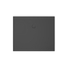 Xenz Flat Plus receveur de douche 100x120cm rectangle ébène (noir mat) SW648183