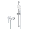 GROHE Cubeo douchekraan - met koppelingen - met Tempesta 110 glijstangset - chroom SW1185550