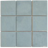 The Mosaic Factory Kasba mozaïektegel - 30x30cm - wandtegel - Vierkant - Porselein Turquoise glans SW1015071