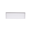 Zeza Arte Nis Inbouw - 30x90x10cm - solid surface - wit mat SW1472203