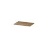 INK Topdeck Wastafelblad - 70x45x2cm - tbv onderkast - MDF - Fineer Ash grey SW493508