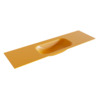 Mondiaz BIG small Ocher solid surface inbouw wastafel 160cm midden SW424952 Mondiaz BIG small Ocher solid surface inbouw wastafel 160cm midden SW424952