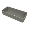 Arcqua Case vasque à poser rectangulaire 60x26 béton mat SW1080035