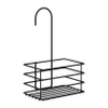 Smedbo Beslagsboden panier de douche - 11x28.3x11cm - Acier inoxydable Noir mat SW542724
