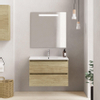 Exellence Sephia badmeubelset 80cm nature SW296074 Exellence Sephia badmeubelset 80cm nature SW296074