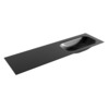 Mondiaz BIG small Urban solid surface inbouw wastafel 160cm rechts SW425145 Mondiaz BIG small Urban solid surface inbouw wastafel 160cm rechts SW425145