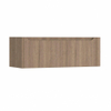H&R Badmeubelen Juice Wastafelonderkast - 120x45x40cm - rechterhoek afgerond - 1 lade - geïntegreerde greep - charleston SW1110035