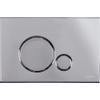 Duravit DuraSystemmechanische bedieningsplaat - voor wcs - 230x6.5x150.5mm - hoogglans chroom SW962911