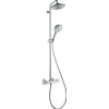 Hansgrohe Raindance S Showerpipe - 240 - 1jet - ecosmart - met thermostaat - hoogglans chroom 0450882