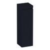 BRAUER Joy Wavy colonne haute - 120x35x35cm - 1 porte - ouverture à gauche - sans poignée - noir mat SW1201279
