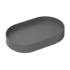 Hansgrohe Xuniva opzetwaskom - 65x40x12cm - slate matt (grijs) SW1413655