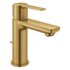 GROHE Lineare New wastafelkraan - xs-size - met waste - geborsteld cool sunrise (goud) SW1477575