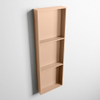 MONDIAZ EASY Niche - 89,5x29,5cm - adaptée pour encastré ou en saillie - 3 compartiments - couleur Rosee | Rosee SW1017029
