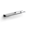 Clou Fold Porte-rouleau de papier toilette sans couvercle avec tablette chrome SW417077