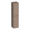 BRAUER Elevate armoire de salle de bains - 160x35x35cm - sans poignées rapportées - 2 portes - ouverture à gauche ou à droite - moka mat SW1200060