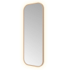 Hotbath &MORE Spiegel - 30x80cm - indirect LED - color changing - dimbaar - met afstandsbediening - PVD - geborsteld koper SW1246078