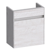 BRAUER Inspire meuble sous-lavabo pour lave-mains - 40x45x22cm - porte ouvrant à droite - sans poignée - Forest Seashell SW1199079