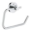 Grohe Essentials closetrolhouder zonder klep chroom 0438143 Grohe Essentials closetrolhouder zonder klep chroom 0438143