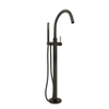 Brauer Black Edition vrijstaande badmengkraan met staafhanddouche en 150cm doucheslang Zwart mat SW353735 Brauer Black Edition vrijstaande badmengkraan met staafhanddouche en 150cm doucheslang Zwart mat SW353735
