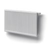 Stelrad Hygiene Eco Radiateur panneau type 20 70x50cm 584W sans grille dessus ni tabliers latéraux connexion centre droite blanc SW59633