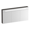 BRAUER Promise Deluxe spiegelkast – 139x70x15 cm – directe LED boven – Timber Anthracite SW1203717