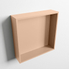 MONDIAZ EASY Niche - 29,5x29,5cm - convient pour encastré ou posé - 1 compartiment - couleur Rosee | Rosee SW1017020