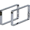 H&R Badmeubelen Fonteinframe 21x12x2cm Set Van 2 Stuks Chroom SW458168