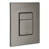 Grohe Skate cosmopolitan BEDIENINGSPLAAT DUAL FLUSH hard graphite geborsteld SW107593 Grohe Skate cosmopolitan BEDIENINGSPLAAT DUAL FLUSH hard graphite geborsteld SW107593