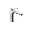 Hansgrohe Axor Citterio C 1-gats toiletkraan 90 coolstart m. pop-up trekwaste en cubic cutvoorsprong 12.8cm - chroom SW1152194