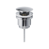 Adema Sparkle 2.0 Bouchon de vidage - vidage à pression - chrome SW1447063