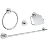 GROHE Essentials ensemble d’accessoires 4 en 1 chrome 0438152