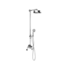 Crosswater MPRO INDUSTRIAL Thermostatische regendouche - met handdouche - hoogglans chroom SW648402