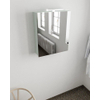 MONDIAZ CUBB spiegelkast 60x70x16cm kleur greey met 1 deur SW410758 MONDIAZ CUBB spiegelkast 60x70x16cm kleur greey met 1 deur SW410758
