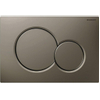 Geberit Sigma01 bedieningplaat met dualflush frontbediening voor toilet 24.6x16.4cm Donkerbruin mat SW522602 Geberit Sigma01 bedieningplaat met dualflush frontbediening voor toilet 24.6x16.4cm Donkerbruin mat SW522602