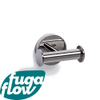 FugaFlow Efficiente Acces Handdoekhaak - dubbel - rond - chroom - Black Friday - SW1123453