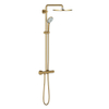 Grohe Euphoria XXL douchesysteem met douchekraan thermostatisch met Rainshower Cosmo 310 hoofddouche en handdouche brushed cool sunrise SW98861 Grohe Euphoria XXL douchesysteem met douchekraan thermostatisch met Rainshower Cosmo 310 hoofddouche en handdouche brushed cool sunrise SW98861