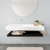 MONDIAZ ALAN 120cm badmeubel solid surface planchet urban Vrijhangende wastafel cloud links zonder kraangat kleur talc SW408663 MONDIAZ ALAN 120cm badmeubel solid surface planchet urban Vrijhangende wastafel cloud links zonder kraangat kleur talc SW408663