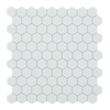 SAMPLE By Goof mosaïque hexagon white Carrelage mural Mosaïque Mat Blanc SW735629