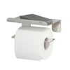 Tiger Colar Porte-rouleau toilette avec tablette inox poli SW106819
