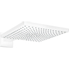 Hansgrohe Raindance E douche de tête - 30x30cm - carré - avec bras de douche - blanc mat SW297610