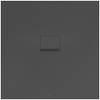 Villeroy & Boch Squaro infinity receveur de douche - 100x100x4cm - anthracite SW28695