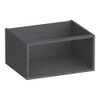 BRAUER Flourish zijkast - 59x30x45.5cm - met 1 opbergvak Timber Grey SW1200498