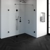 Saniclass Create douchecabine rechthoek 3-delig 90x140cm profielloos met antikalk en 8mm veiligheidsglas zwart mat SW223625 Saniclass Create douchecabine rechthoek 3-delig 90x140cm profielloos met antikalk en 8mm veiligheidsglas zwart mat SW223625