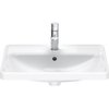 Duravit D-Neo inbouwwastafel 60x44x17cm 1 kraangat rechthoek Keramiek Wit SW640426 Duravit D-Neo inbouwwastafel 60x44x17cm 1 kraangat rechthoek Keramiek Wit SW640426