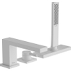 Hansgrohe Tecturis Mitigeur de bord de baignoire 3 trous avec sBox blanc mat SW918706