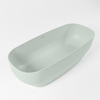 Mondiaz Stone Baignoire îlot 180x75cm Couleur Greey mat Couleur intérieure Vert SW491538 Mondiaz Stone Baignoire îlot 180x75cm Couleur Greey mat Couleur intérieure Vert SW491538