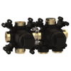 Crosswater MPR0 Module - 2 Outlet - 2 Handle Shower valve Build-in Part - zwart SW916685