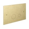 Hotbath Cobber bedieningspaneel geschikt voor Geberit UP320 geborsteld messing (goud) SW278526 Hotbath Cobber bedieningspaneel geschikt voor Geberit UP320 geborsteld messing (goud) SW278526