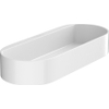Hansgrohe Wallstoris Opbergbakje - 25x3.9x10cm - mat wit SW651301